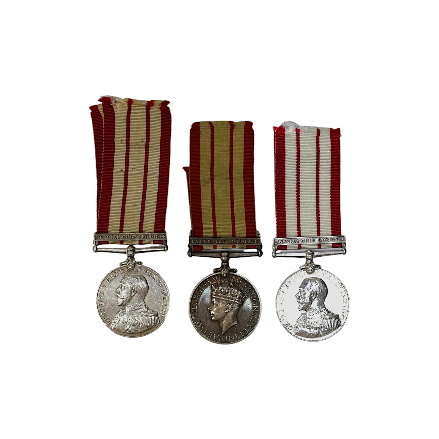 Three Royal Navy General service medals awarded to